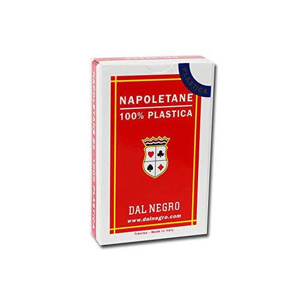 Dal Negro Napoletane n°82 EXTRA rosso Carte da Gioco Regionali Qualità Extra Ma