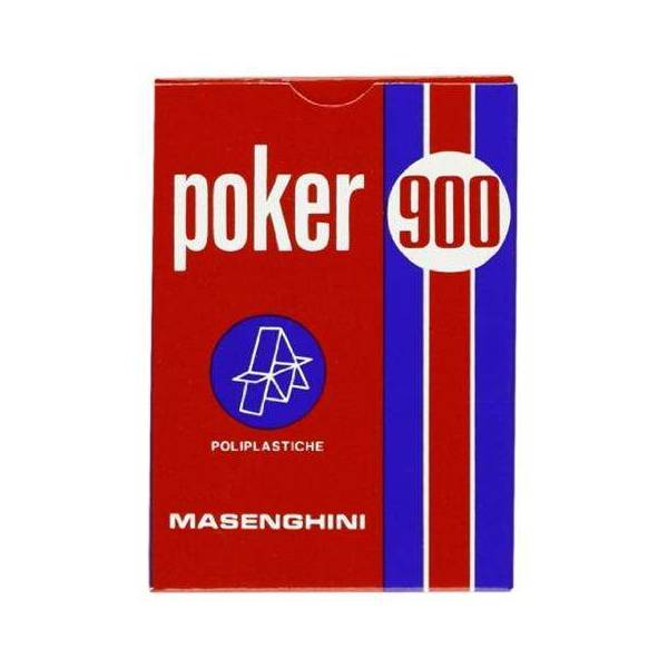 Carte Poker 900 Rosso - Dal Negro