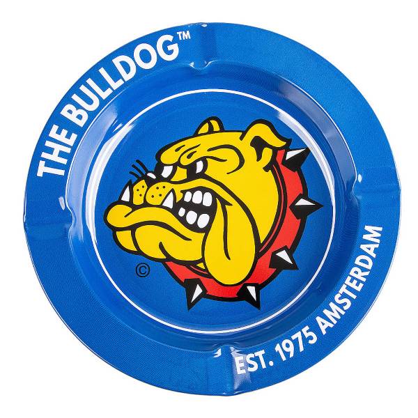 The Bulldog Posacenere Metallo Blu