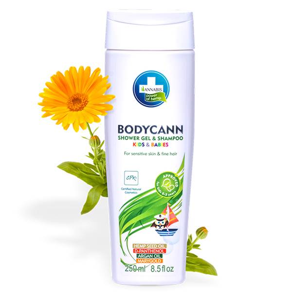Bodycann Kids and Babies Shampoo and Shower gel - 2 in 1
