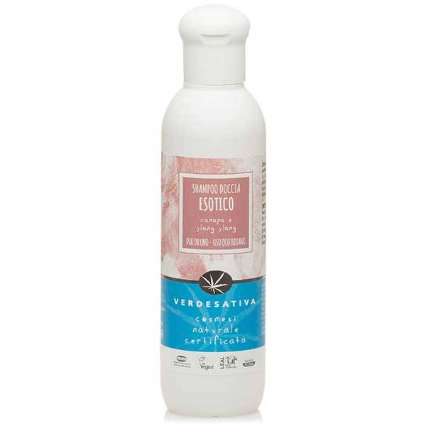 Shampoo Doccia - canapa e Ylang Ylang - Verdesativa