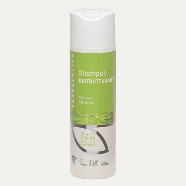 Shampoo Ristrutturante per capelli trattati - Verdesativa