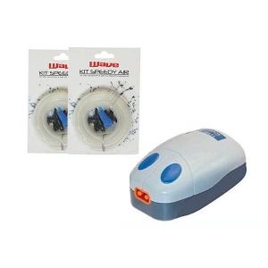 Kit Pompa Aeratore + 2 Diffusori Pietre Porose