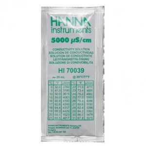 Soluzione calibrazione EC 5000 µS/cm 20ml