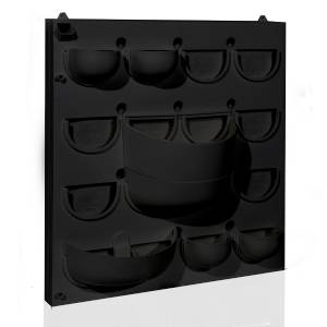 Flowall Vaso Extra Large nero