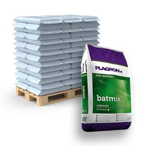 Bancale Plagron Batmix 25L (100 Sacchi) - Terra Con Guano Pipistrello