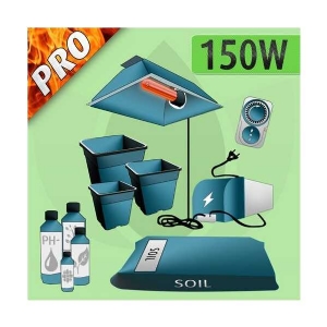 Kit Coltivazione Indoor Terra 150w - PRO