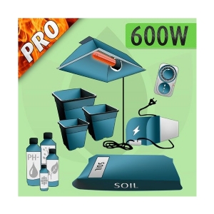 Kit Coltivazione Indoor Terra 600w - PRO