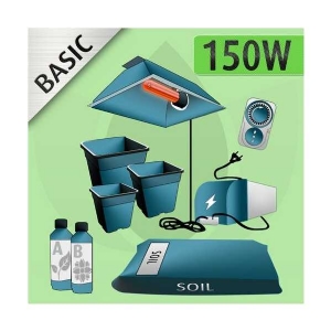 Kit Coltivazione Indoor Terra 150w - BASIC