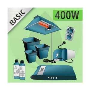 Kit Coltivazione Indoor Terra 400w - BASIC