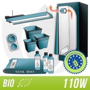 Kit Coltivazione Indoor BIOLOGICO - Neon Agro 110W