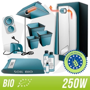 Kit Indoor BIO con Grow Box - HPS Agro 250W