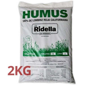 Los Ridella - Humus di Lombrico Californiano 2KG