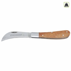Verdemax Coltello per innesto lama a roncola - 18cm