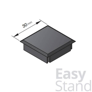 Tappo in Nylon per tubo quadro Easy Stand