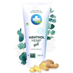 Menthol Gel alla Canapa e Mentolo 200ml Annabis