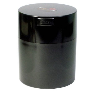 TightVac - Coffeevac contenitore ermetico 0,8L - Nero/Tappo Nero