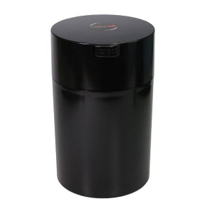 TightVac - Coffeevac contenitore ermetico 1,85L - Nero/Tappo Nero