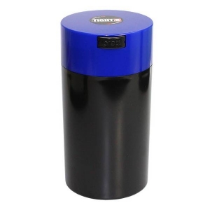 TightVac - Contenitore ermetico 1,3L - Nero/Tappo Blu Scuro