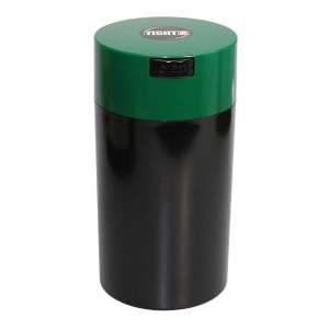 TightVac - Contenitore ermetico 1,3L - Nero/Tappo Verde Scuro