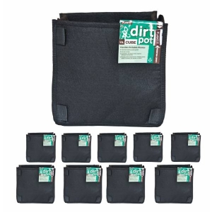 PLANT!T Square Base DirtPot con manici 17L