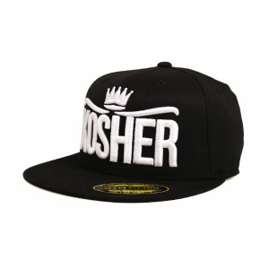Dna - Cappello Baseball KOSHER Nero-Bianco