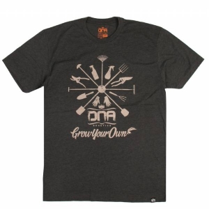 Dna - T-Shirt Garden Tools Grigio Scuro-Grigio