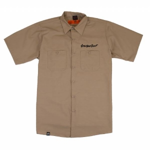 Dna - Camicia Grow Your Own Kaki/Nero