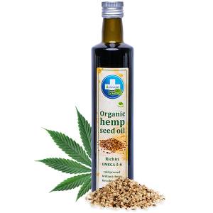 Olio di Canapa Alimentare Biologico 500ml Annabis