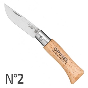 Opinel N°2 - Coltello Inox