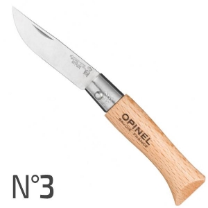 Opinel N°3 - Coltello Inox