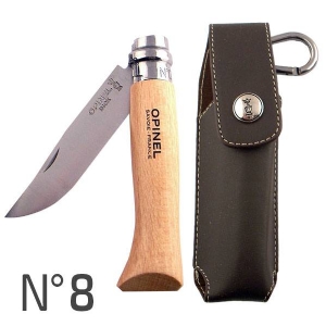 Opinel N°8 - Coltello Inox con Astuccio