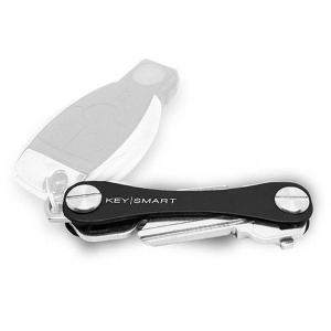 KeySmart - Portachiavi Intelligente 2-8 Chiavi (Nero)