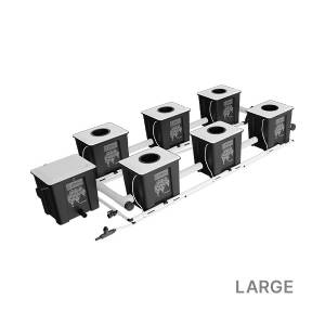 Idrolab sistema RDWC 2 File 75cm - 6 vasi