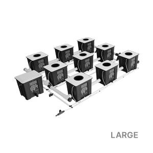 Idrolab sistema RDWC 3 File 75cm - 9 vasi