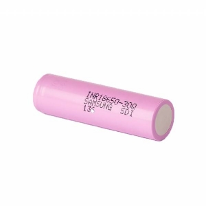 Batteria Samsung INR18650 3000mAh (15A) con pin