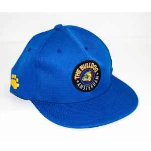 The Bulldog Original Flat Cap Blue