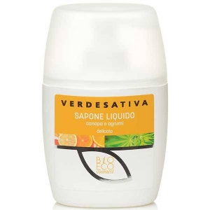 Sapone Liquido - canapa ed agrumi 250ml - Verdesativa