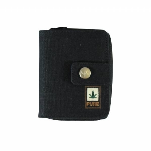 Portafoglio con cerniera Black - Pure