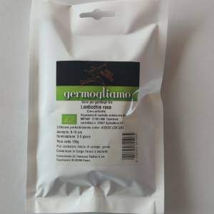 Germogliamo - semi per germogli Bio - Lenticchia Rosa