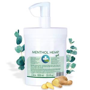 Menthol Gel alla Canapa e Mentolo 1 L Annabis