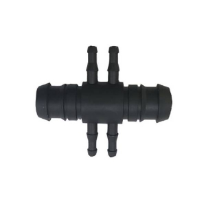 Raccordo Connettore 4x4mm per tubo 13mm