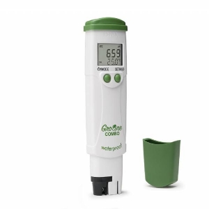 Misuratore tascabile a tenuta stagna Hanna pH/EC/tds - GroLine Combo