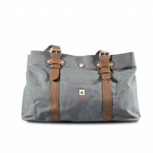 Pure | Borsa Madia Serie M 36x24x10 Grey