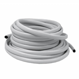 Tubo rinforzato 13mm PVC bianco 1mt