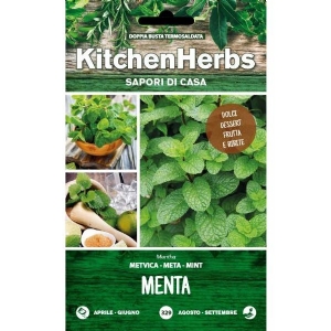 Kitchen Herbs - Menta - Sem. Dotto