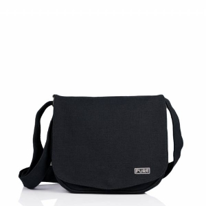 Borsa a Tracolla Vegan 26x26x5 Black - Pure
