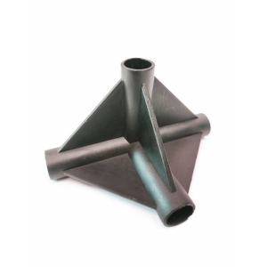 Angolo per Grow Box 4 vie 16mm in plastica - Nero