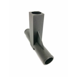 Angolo per Grow Box 3 vie 19mm in plastica - Nero