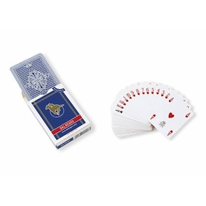 Carte Poker San Siro A1 Blu Plastica- Dal Negro
